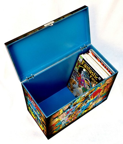 Fantastic Four Classics - Large Comic Book Hard Storage Box Chest MDF - Picture 3 of 4