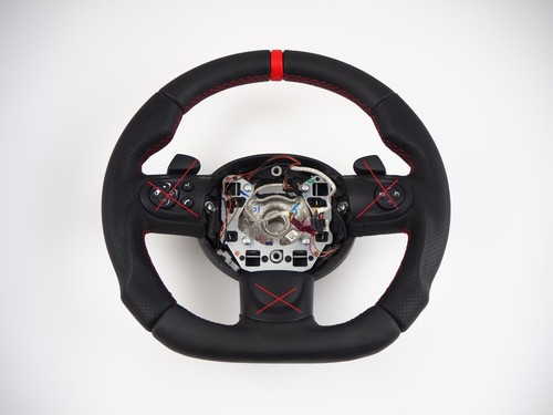 $ BMW MINI Cooper S one R50 51 52 53 PADDLE Flat Bottom Steering wheel included - Picture 3 of 21
