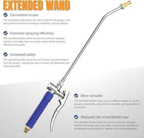 2 Gallon Hand Pump Sprayer, Stainless Steel Tank Chemical Sprayer, Hand Pump - Picture 4 of 5