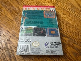 oval seal rpg Dragon Warrior IV complete in box nintendo 4 nes maps factory MINT