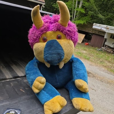 1986 Animal Playthings My Pet Monster MPM Knockoff KO Bootleg 80s plush RARE