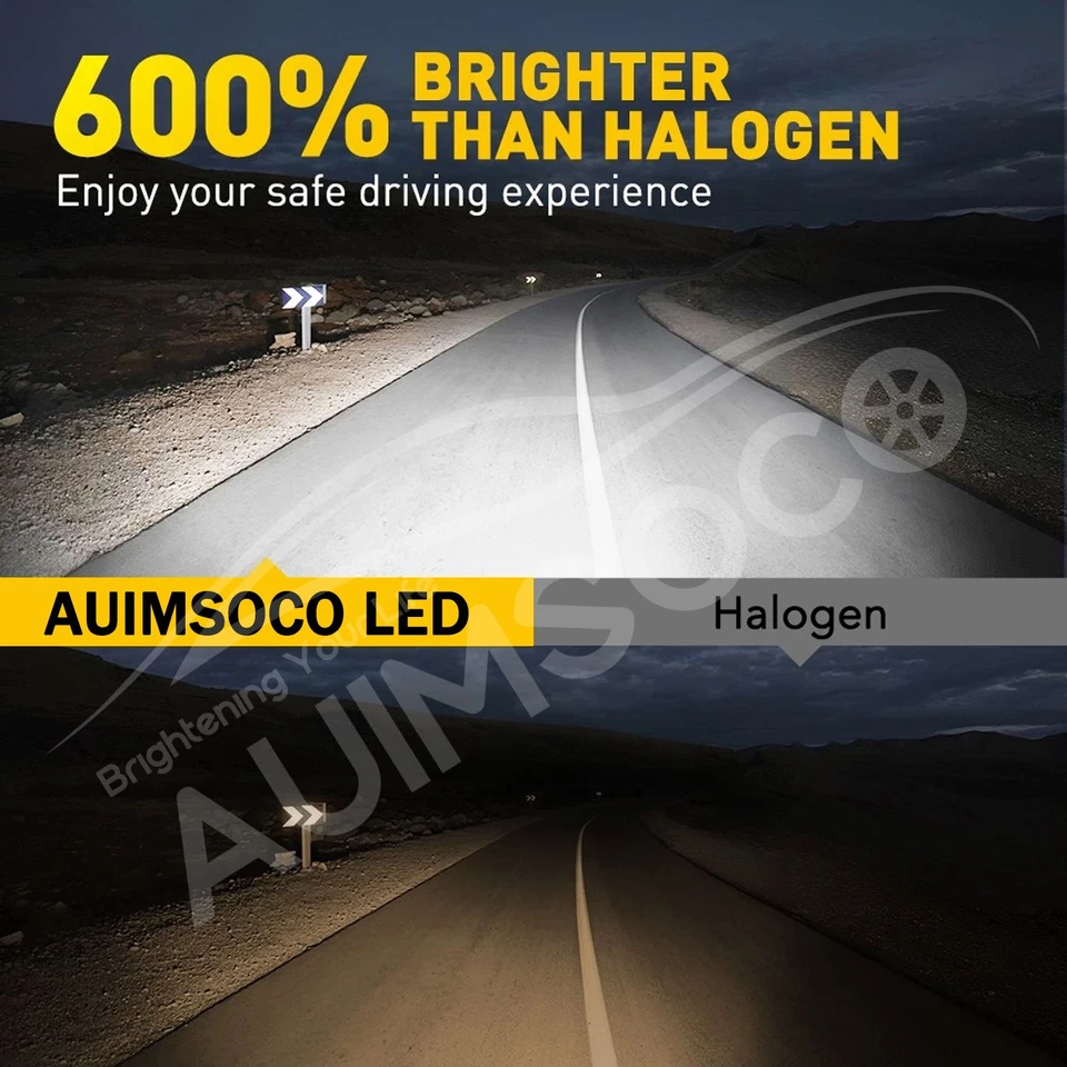 Kit de faros LED de haz alto/bajo H7+H15 6000 k para Jaguar XE 2017-2018 2019 4X 6000 k Foto 2 de 4