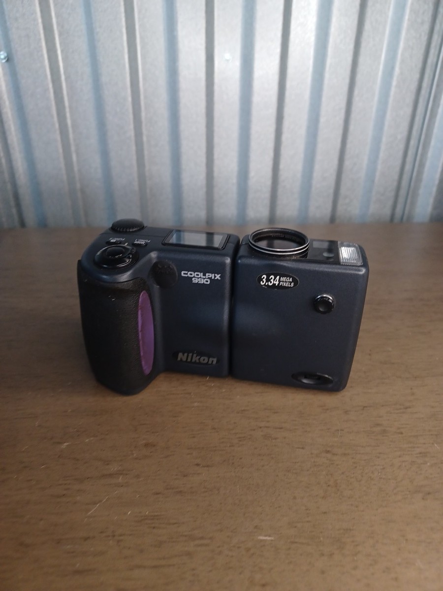 Buy Nikon COOLPIX 990 3.2MP Digital Camera - Black online | eBay