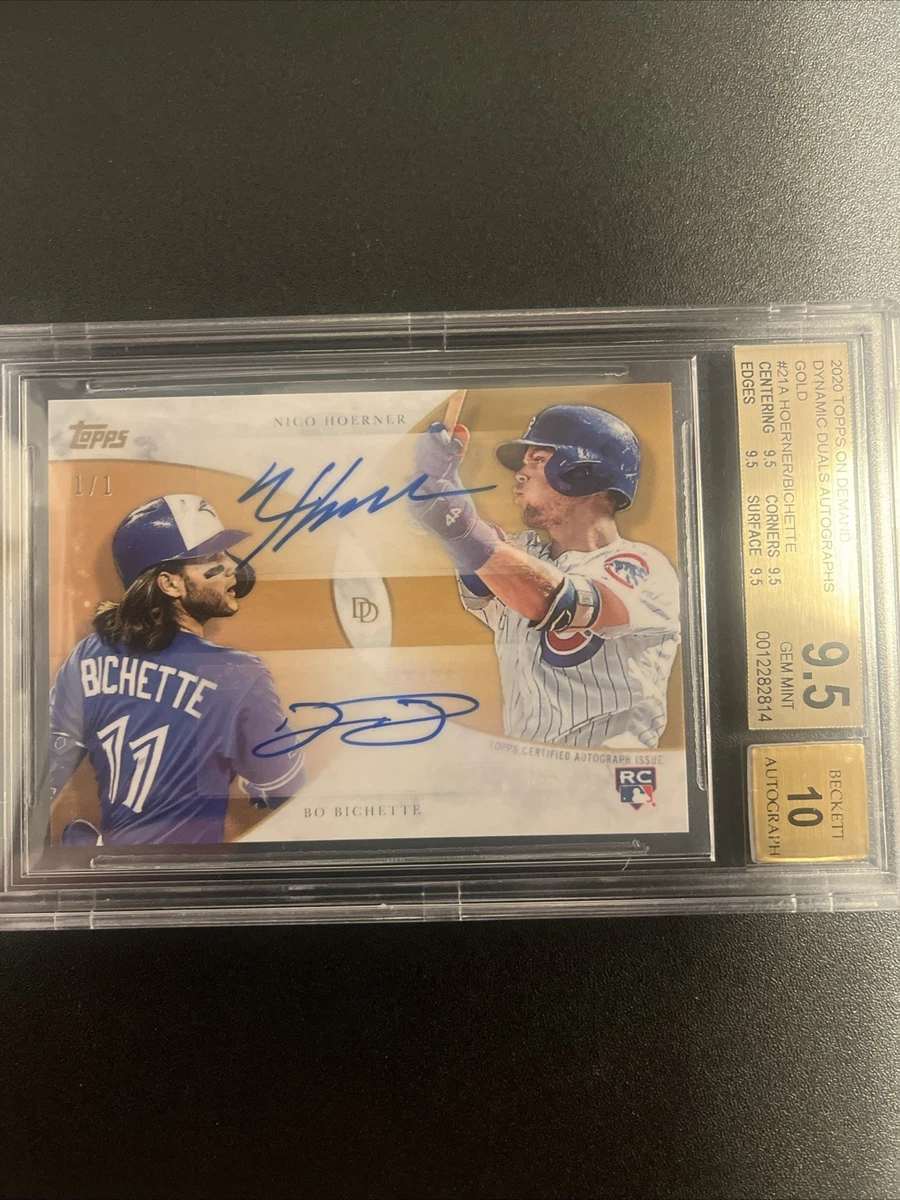 Topps Bo Bichette 2020 Season Baseball Sports Trading Cards