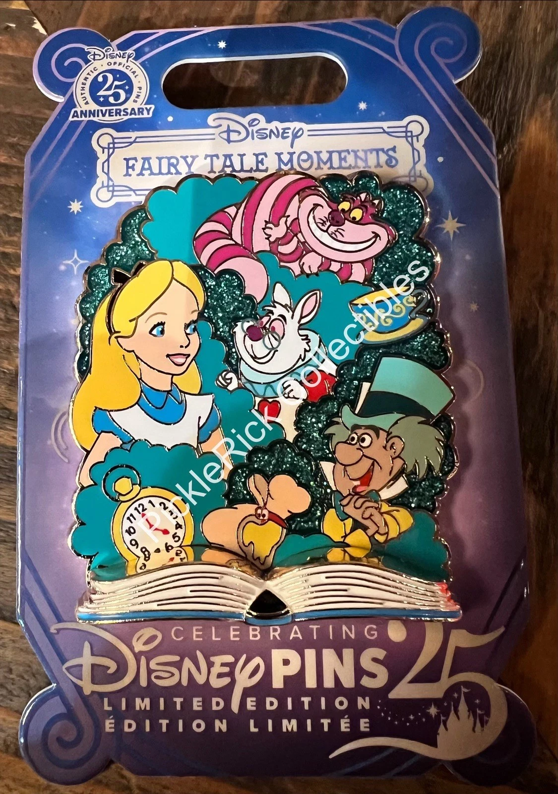 Disney Parks Pin 2025 Fairytale Moments 11 of 12 Alice In Wonderland LE 2500