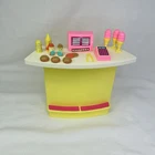 Vintage Mattel BARBIE SODA SHOPPE 1988 #2707 - Playset Bar Counter Dessert Food