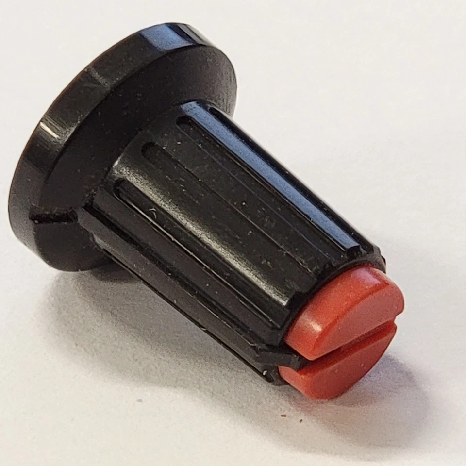 ORIGINAL RED KNOB PART - Tascam M-108 12 Channel 8 Bus Audio Recording Mixer - Image 3 of 4