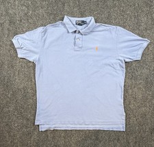Polo Ralph Lauren Men's Light Blue Short Sleeve Polo Shirt