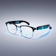 AI Smart Glasses Bluetooth Call Audio Translation for Men and Women Work Glasses