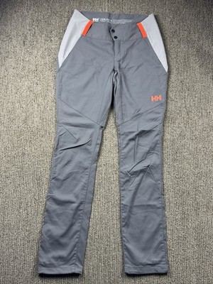 Helly Hansen Womens XS Vanir Var Pant Fitted Softshell Outdoor Hiking Grey