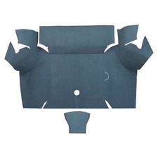 Trunk Floor Mat Cover For 1967-1968 Ford Mustang 2-door Coupe Vinyl Small Plaid