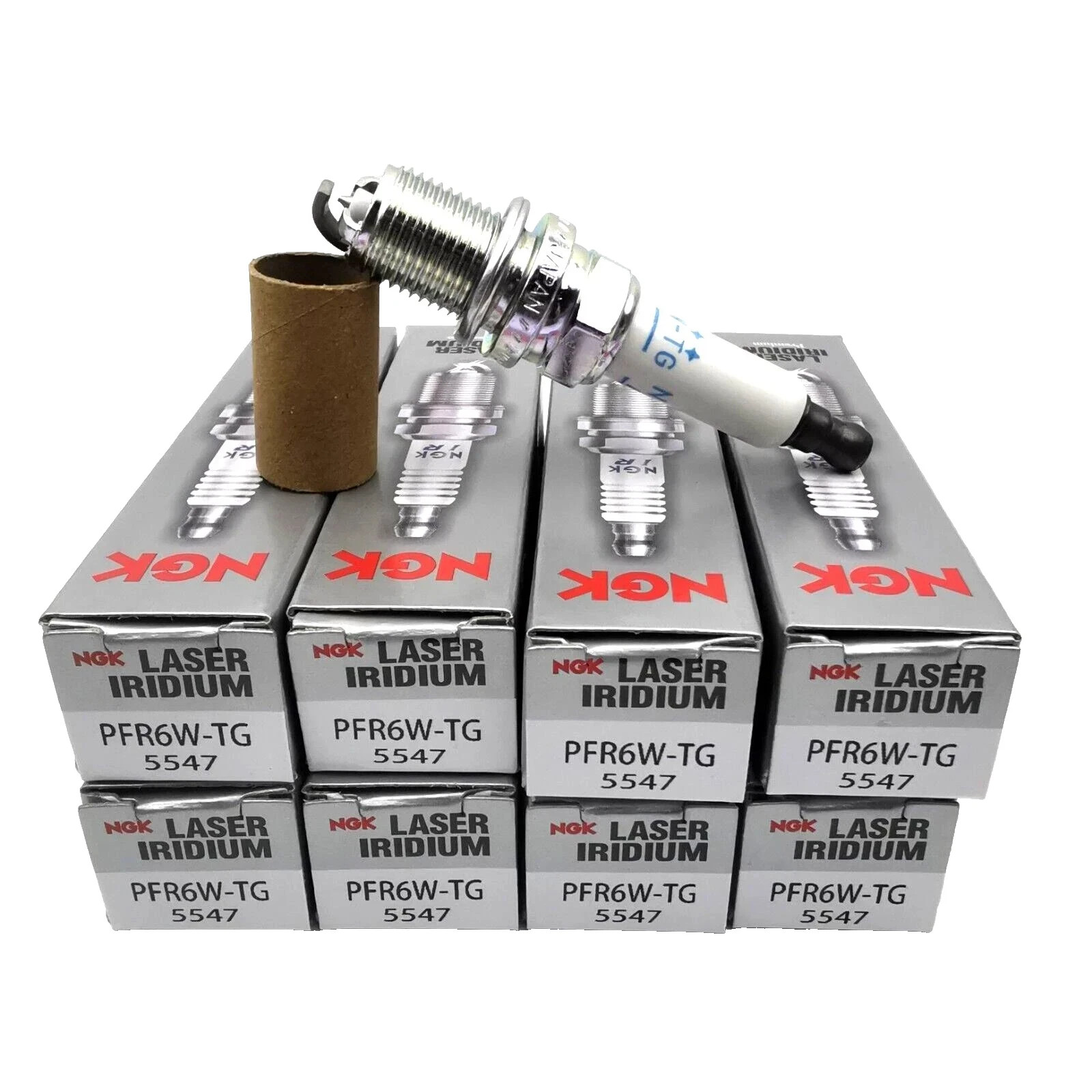 8PCS NGK 5547 PFR6W-TG Laser Platinum Spark Plugs for SK20BR11 PK20TT