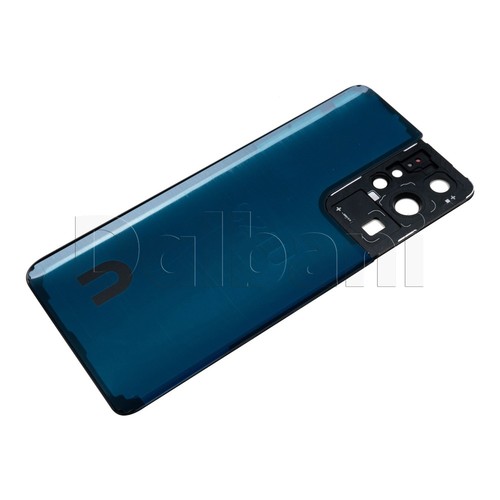 Back Glass Rear Housing Battery Cover For Samsung Galaxy S21 Ultra SM-G998 Black - Picture 2 of 3