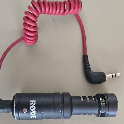 Rode VideoMicro Compact On-Camera Microphone for Recording