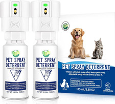 Cat Spray Deterrent System 2 Pack , Motion Activated Cat System, Pet Spray Deter
