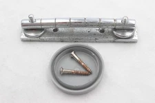 Vintage MIJ Teisco Vintage Electric Guitar Thumb Wheel Bridge / Saddle