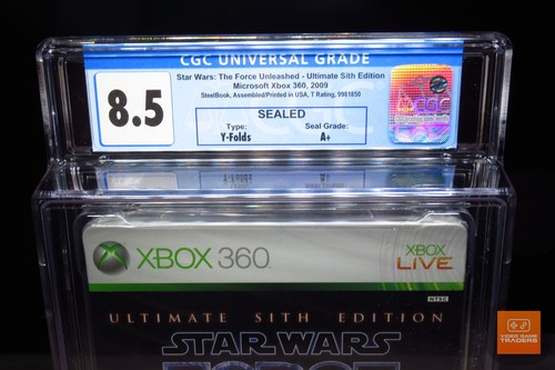 CGC 8.5 A+ - Star Wars: The Force Unleashed ULTIMATE SITH EDITION Xbox 360 NEW! - Picture 6 of 6