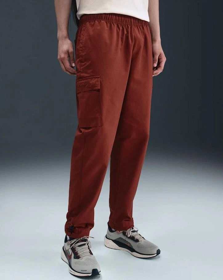 NEW NIKE SPORTSWEAR N7 OPEN-HEM WOVEN CARGO PANTS MARS STONE II5752-641 MEDIUM