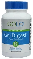 🔥 GOLO Release Go-Digest Dietary Supplement 90 Capsules Sealed  Exp. 07/2026