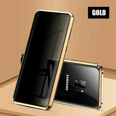 360° Datenschutz Hülle für Samsung S25 S24 FE S26 Ultra Cover Magnet Glas Schutz