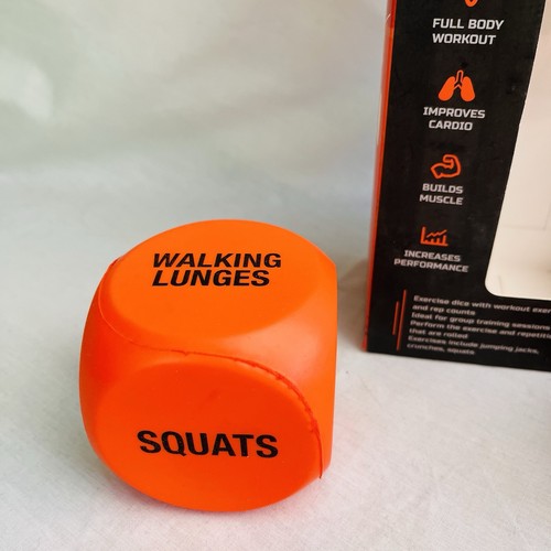 Exercise Dice Phoenix Fitness Gym Training Sessions Squats Crunches Etc Unused - 第 2/14 張圖片