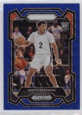 2024-25 Panini Prizm Draft Picks Blue Wave Prizm 71/249 Reece Beekman #83 13c5