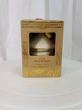 '16 Year Of Peace Macy's Inaugural Edition Ornament Rwanda Handwoven Basket 0673