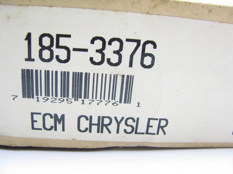 REMAN. Módulo de computadora de motor Kemparts 185-3376 ECM ECU para Chrysler 1987 2,2 L Foto 4 de 4