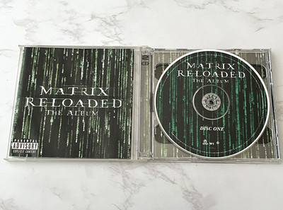 The Matrix Reloaded The Album 2 CD ORIG. 2003 Warner 48411-2 Marilyn Manson OOP!