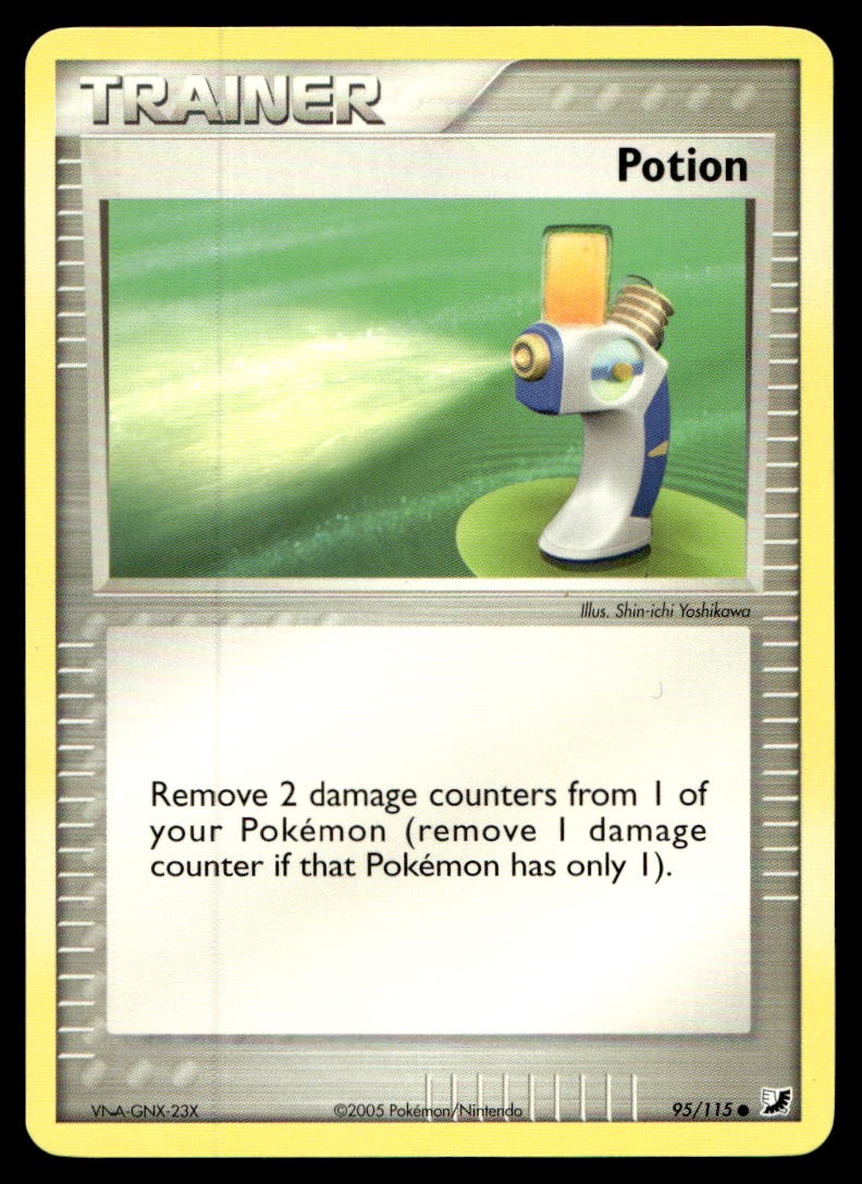 EX-NM Unseen Forces Potion Common 95/115 2005 Pokemon TCG