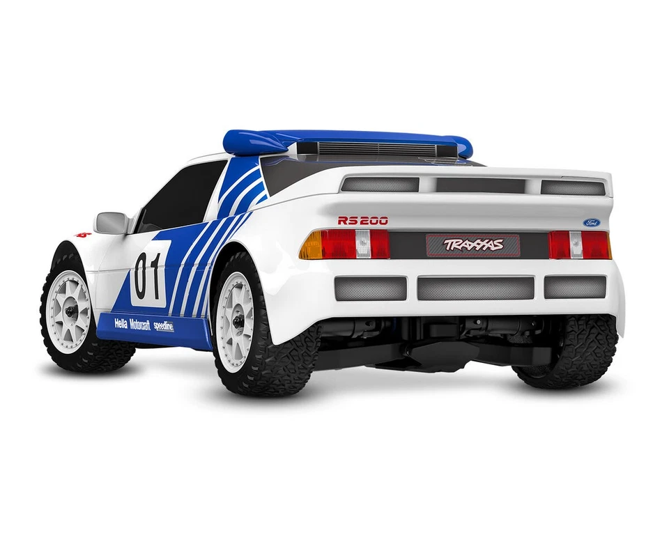 Traxxas Ford RS200 RTR Mini Rally VXL Brushless TRX108046-1-WHT  - Bild 2 von 4