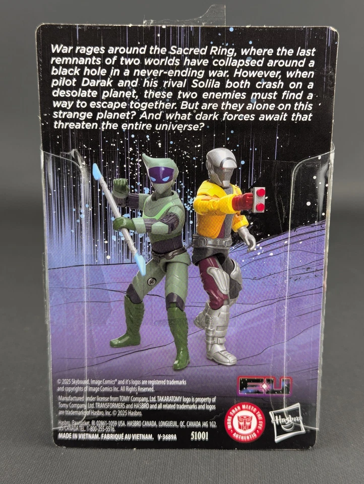 Transformers Void Rivals Solila and Darak SEALED Hasbro SDCC 2025 - Image 3 of 4