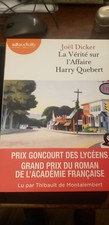 Livres Audio  - La Vérité Sur L'affaire Harry Quebert