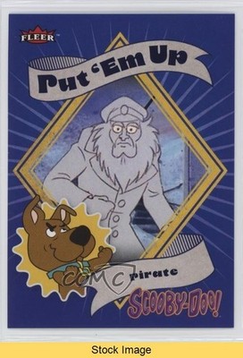 2024 Fleer Scooby Doo Put 'em Up! Stickers Pirate #32 READ w1s