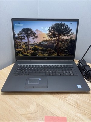 Dell Precision 7750  Xeon W-10885M 2.4GHZ 32GB 512GB WCam WiFi W11 Cord