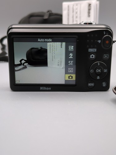 Nikon Coolpix A10 16.1 MP Digital Compact Camera Black 5x Zoom, 8G SD, Great! - Imagen 19 de 22