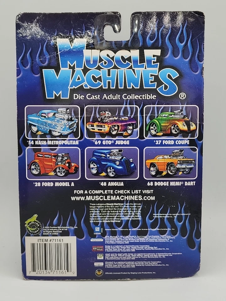 Muscle Machines 28 Ford Model A Red 03-52 1:64 - Image 4 of 4