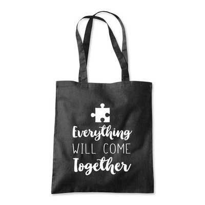Everything Will Come Together Puzzles Tragetasche Einkaufstasche Strand Shopper Tasche