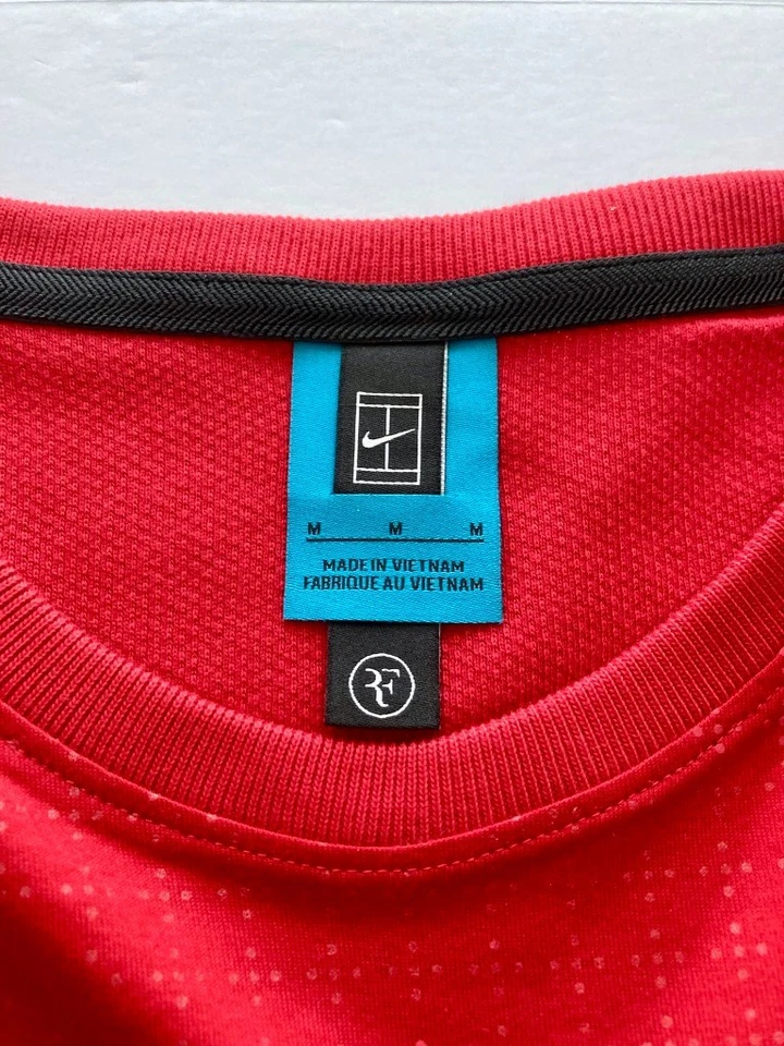 Camiseta Tenis NikeCourt NikeLab X Federer RF Otoño 2016 M Roja 844820-687 Foto 3 de 4