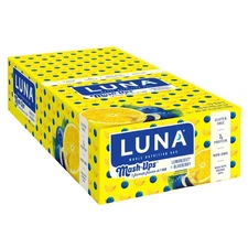 LUNA Bar - Mash-Ups LemonZest + Blueberry Flavor - Snack Bars - Non-GMO -