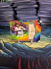 2023 Topps World Baseball Classic WBC Juan Soto Game Used Base Gold /50 Mets