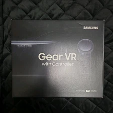 Samsung Gear VR with Controller Virtual Reality Headset Black Powered by Oculus