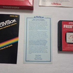 Freeway (Atari 2600, 1981) Complete In Box CIB w/ Manual & Paperwork