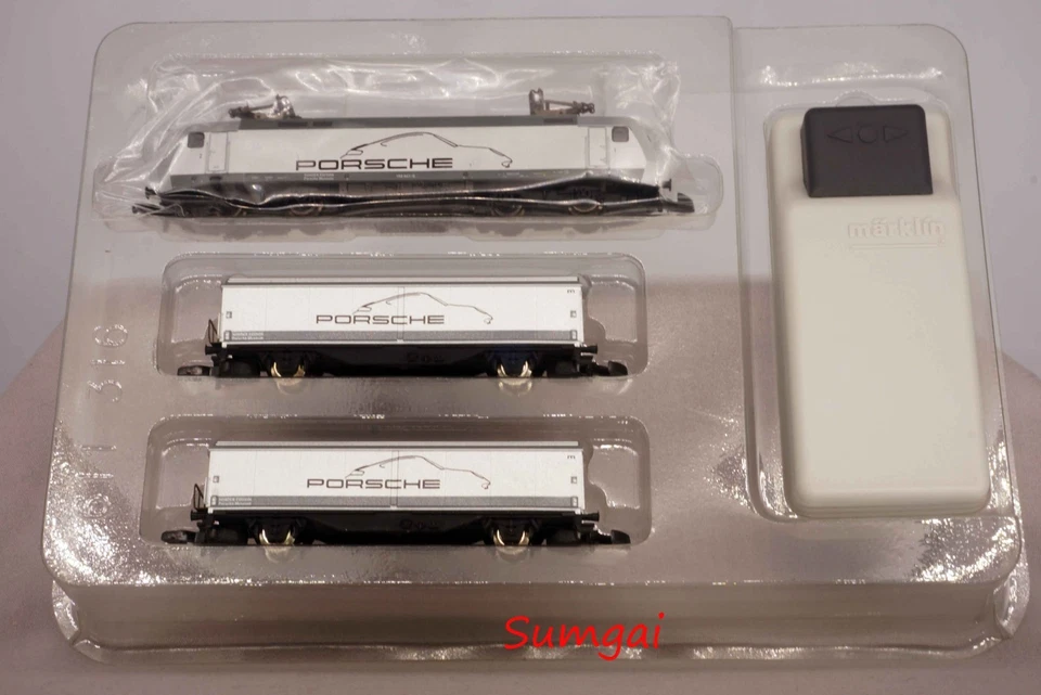 Marklin 98066 Z scale Z Gauge Limited Edition Porsche Museum Gift Shop Train Set - Image 2 of 4