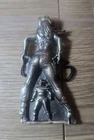Hard Knox Metals 1.81 Troy Oz Cowgirl WesterDuel 999 Fine Silver Bar Serial # 1