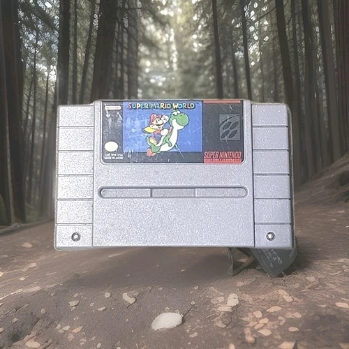 Super Mario World SNES (Super Nintendo Entertainment System, 1991) Tested Works