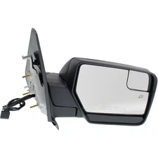Mirror For 2007-2017 Ford Expedition Passenger Side Power Heated Textured