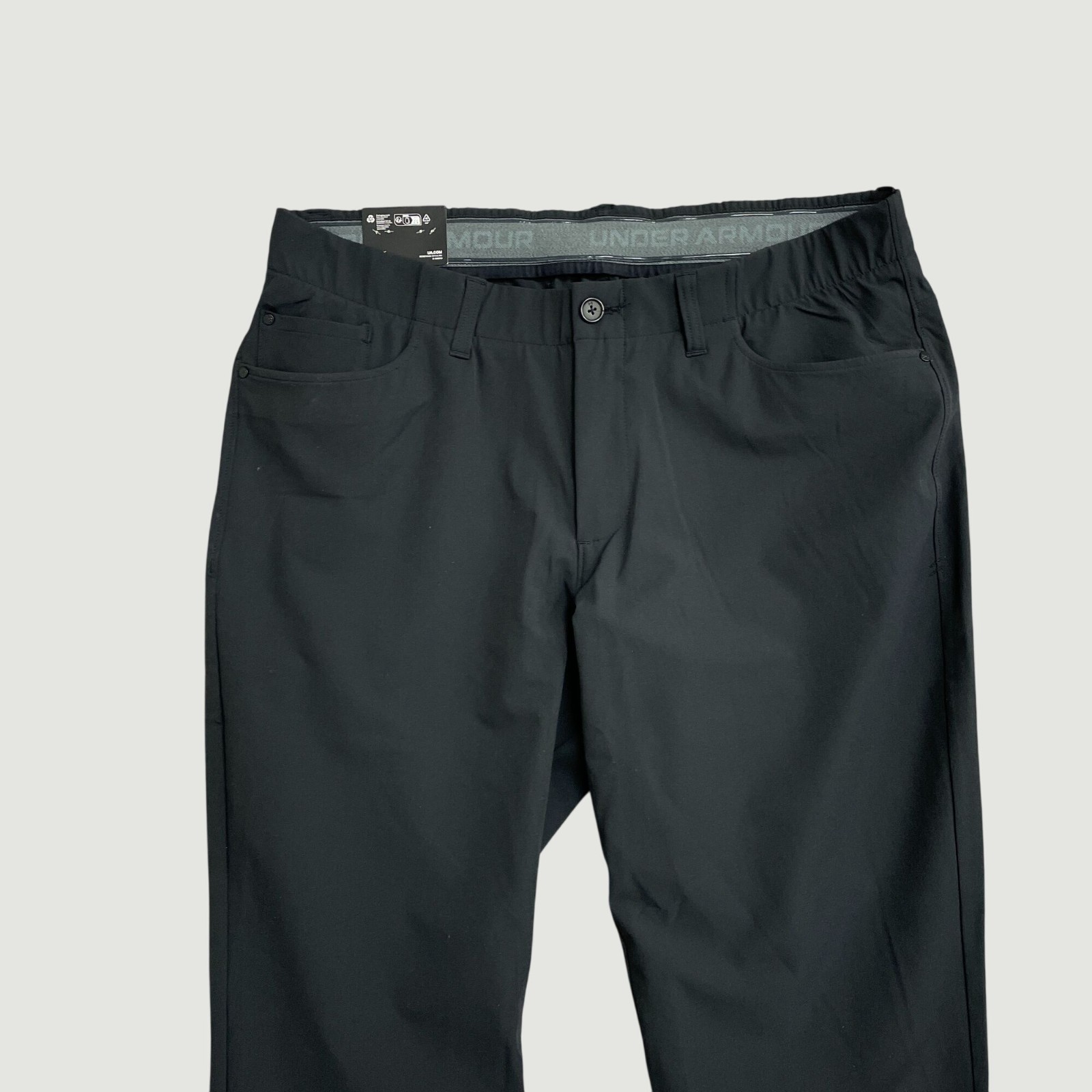 Under Armour Men's UA Storm Drive 5 Pocket Golf  Pants 38/34 Black UPF 50 M0317 thumbnail 3