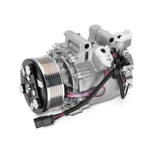 AC Compressor with Clutch Compatible with 2006-2011 Honda Civic 1.8L - Direct...