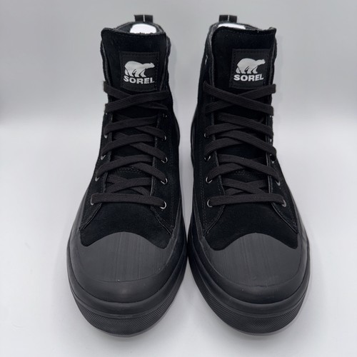 Sorel Cheyanne Metro II Sneak WP Sneakers Men’s Size 10.5 Black Sea Salt - Picture 3 of 16